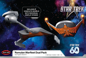 Star Trek 1/1000 Romulan Warfleet Dual Pack Model Kit Set