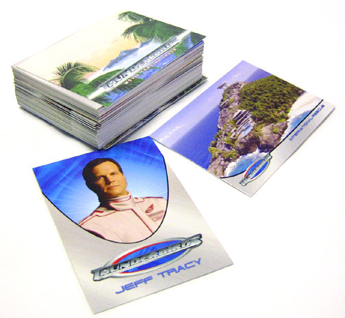 Thunderbirds the Movie Full 6 Card NEC Preview Card Set from Cards Inc 