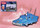 Captain Scarlet - Spectrum Pursuit Vehicle Model Kit - Aoshima