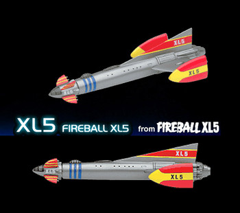 Fireball XL5 - Konami Trading Model