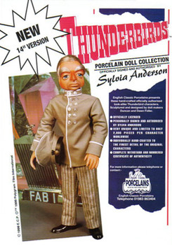 Thunderbirds - 14 inch Porcelain Doll - Parker