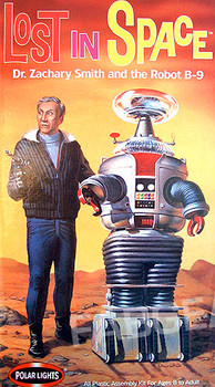 Lost in Space - Dr. Smith & B9 Robot Model Kit - Polar Lights