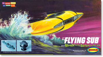 Voyage to the Bottom of the Sea - Mini Flying Sub Model Kit