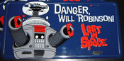 Lost in Space Robot License Plate