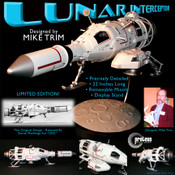 Mike Trim Pre-Finished Lunar Interceptor Model