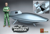MY FAVORITE MARTIAN 1/8 SCALE ""UNCLE MARTIAN & SPACESHIP"" model kit