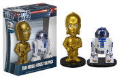 Star Wars C-3PO & R2-D2 Ultra-Mini Bobble Head 2-Pack