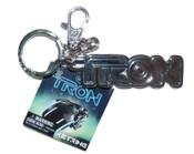 Tron Pewter Keyring - Logo