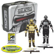 Battlestar Galactica Cylons w/Tin Tote