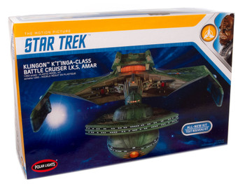 Star Trek - Klingon K't'inga 1:350 Scale Model Kit (POL902)
!! THIS KIT IS 2 FEET LONG !!