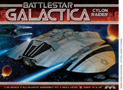 Original 1978 BSG Cylon Raider Model Kit