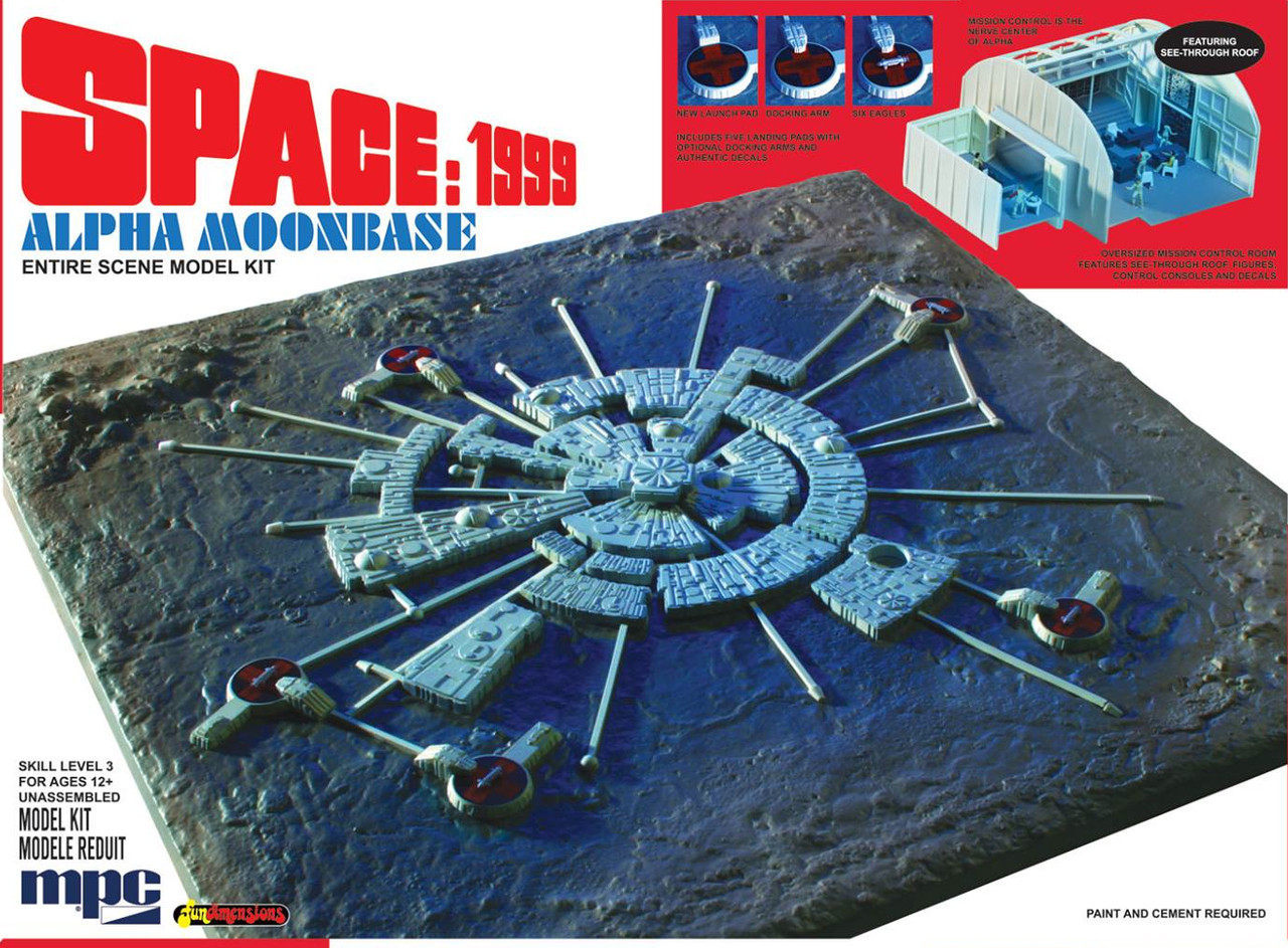 SPACE:1999 PSYCHON ALIEN SPACESHIP MODEL KIT 