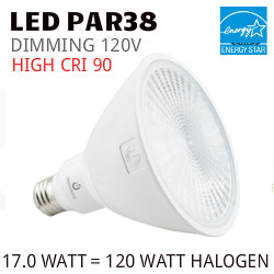 LED LAMP GREEN CREATIVE 17PAR38G4DIM/930FL40 | LAMP