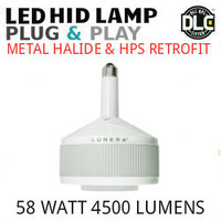 LED HID RETROFIT LAMP PLUG&PLAY REPLACES 150W-70W HID E26 5000K LUNERA SN-V-E26-B-5KLM-850-G3 