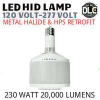 LED HID RETROFIT LAMP 120V-277V REPLACES 400W-250W HID E39 5000K LUNERA SN-V-E39-L-20KLM-850-G3 