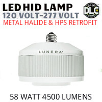 LED HID RETROFIT LAMP 120V-277V REPLACES 150W-70W HID E39 5000K LUNERA SN-VS-E39-L-5KLM-850-G3 