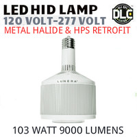LED HID RETROFIT LAMP 120V-277V REPLACES 250W-150W HID E26 5000K LUNERA SN-V-E26-L-9KLM-850-G3 