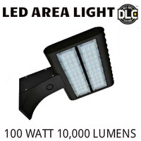 LED AREA LIGHT LUMINAIRE 100 WATT 10,000 LUMENS 4000K VE LAL-100-4000K