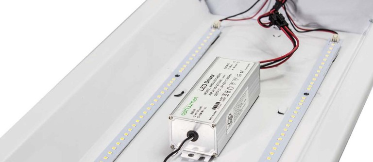 50W LED Magnetic Strip Retrofit Kit - 2x4 Troffer - Dimmable