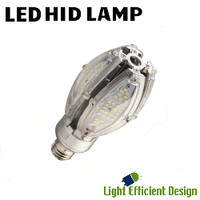 LED HID Lamp 120-277V 30W 3661 Lumens 3000K Light Efficient Design LED-8083E30
