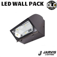 LED Adjustable Wall Pack 105W 11,780 Lumens 5000K Jarvis AL-400-F-BRZ
