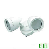 LED Security Light White 20W 1200 Lumens 40K 120V ETI 51401144