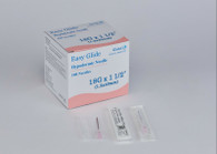 Easy Glide Hypodermic Needles 18g x 1 1/2" - Box of 100