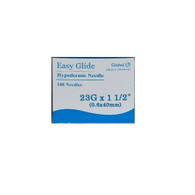 Easy Glide Hypodermic Needles 23g x 1 1/2" - Box of 100