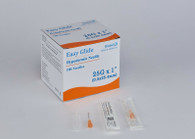 Easy Glide Hypodermic Needles 25g x 1" - Box of 100