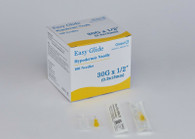 Easy Glide Hypodermic Needles 30g x 1/2" - Box of 100
