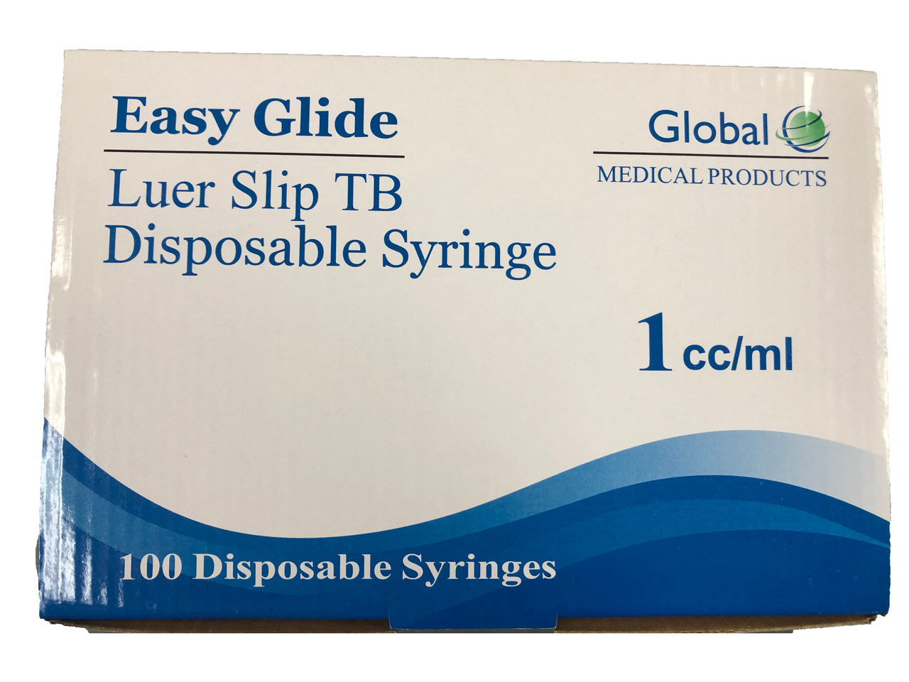 1ml Syringe Only with Luer Slip Tip - 100 Syringes Without A Needle by Easy Glide - Great for Medicine, Feeding Tubes, and Home Care, Size: 1 mL