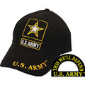 CAP-ARMY LOGO,U.S.ARMY (BRASS BUCKLE)