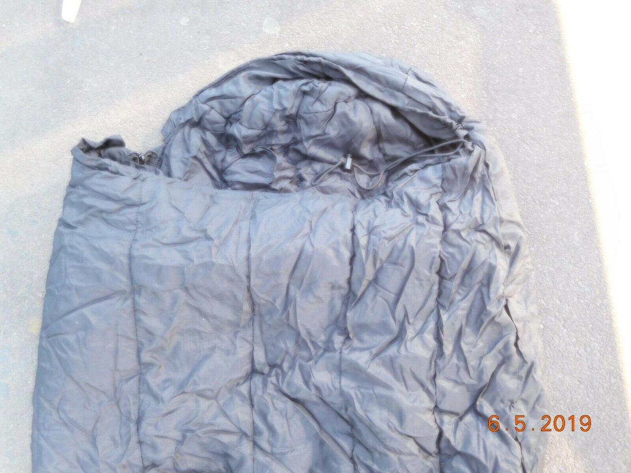 Sleeping Bag, Intermediate Cold Weather, Urban Grey, 8465-01-547-2694 USGI