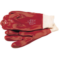 Draper Wet Work PVC Knitted Wrist Gloves - XL