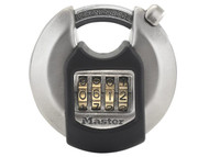 Master Excell Discus 4-Digit Combination 70mm Padlock