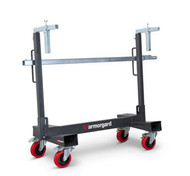Loadall Mobile Board Trolley 1705x550x1305mm With Handle & Clamp