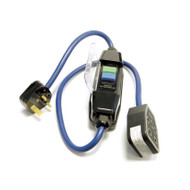 Elite 240 Volt RCD Protection Lead 13A Plug & Socket