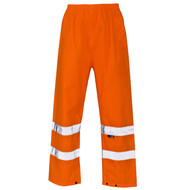 Supertouch PU Hi-Vis Over Trousers - Orange