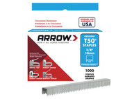Arrow T50 Staples Stainless Steel (Box 1000 Staples)