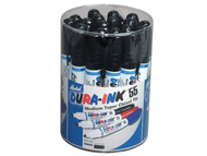 DURA-INK 55 Medium Taper Marker Black (Tub 20)