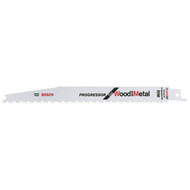 Bosch Progressor Reciprocating Saw Blade for Wood & Metal 200mm (5 Pack)