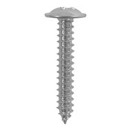 Pozi Flanged Self-Tapping Metal Screws A2 Stainless (Per 100)