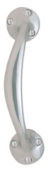 Satin Aluminium 6" (150mm) Bow Handle (Each)