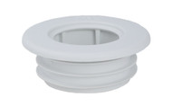 PipeSnug 32mm Pipe Collar - White (Pack of 2)