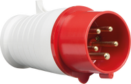 415v Red IP44 16a 3P+N+E Male Plug