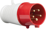415v Red IP44 32a 3P+N+E Male Plug