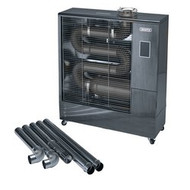 Draper FAR Infrared Diesel Heater With Flue Kit 51,500 BTU/15.1kw