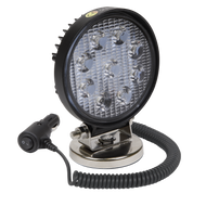 Sealey Round Work Light with Magnetic Base 27W SMD LED