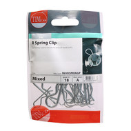 Timco Mixed Pack of R-Clips (Bag of 18)