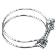 Draper 2" 50mm Suction Hose Clamp (Pack Of 2)